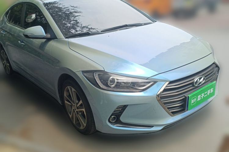 Used Hyundai Elantra (6th Generation / Lingdong) 2016 1.6L Automatic ZhiXuan – Elite Version Front Right 45 Deg