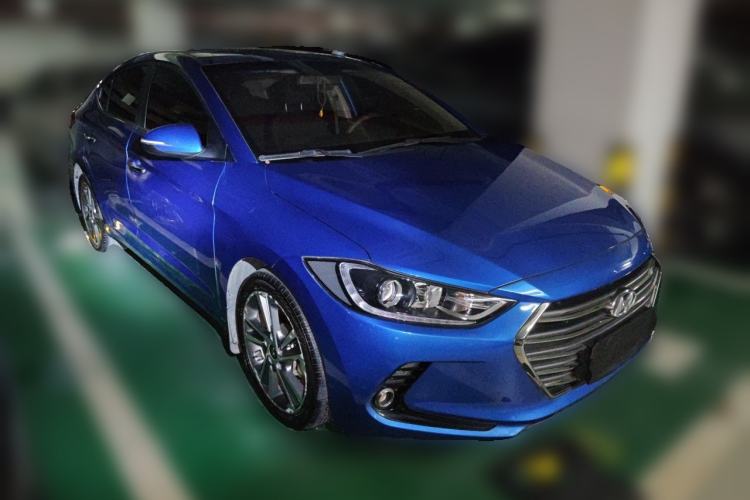 Used Hyundai Elantra (6th Generation / Lingdong) 2016 1.6L Automatic ZhiXuan – Elite Version Front Right 45 Deg