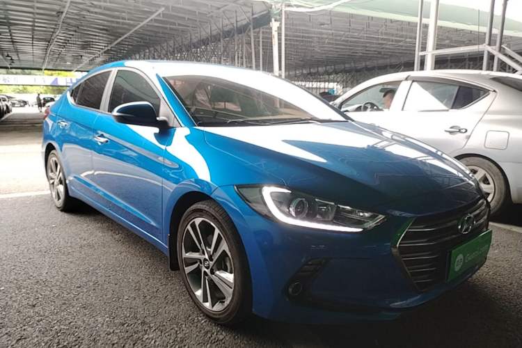Used Hyundai Elantra (6th Generation / Lingdong) 2016 1.6L Automatic ZhiXuan – Elite Version Front Right 45 Deg