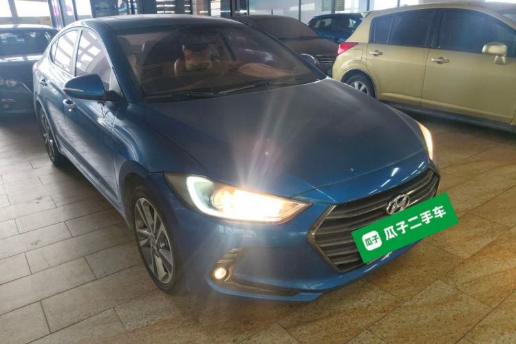 Used Hyundai Elantra (6th Generation / Lingdong) 2016 1.6L Automatic ZhiXuan – Elite Version Front Right 45 Deg