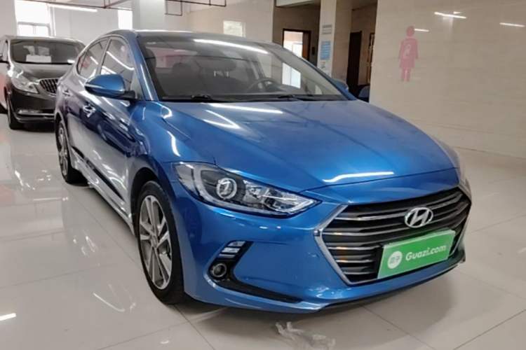 Used Hyundai Elantra (6th Generation / Lingdong) 2016 1.6L Automatic ZhiXuan – Elite Version Front Right 45 Deg