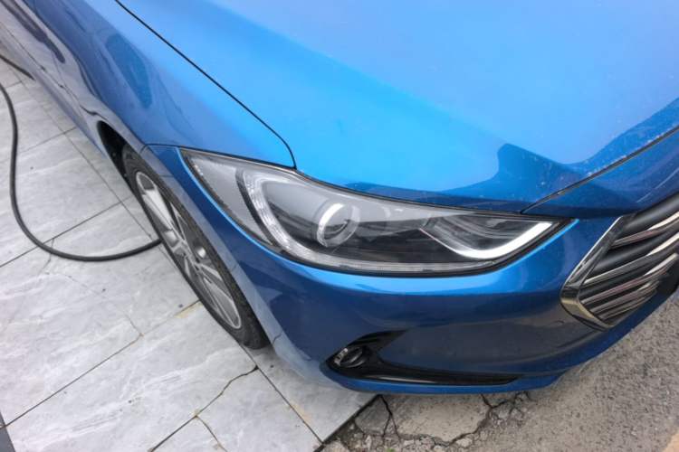 Used Hyundai Elantra (6th Generation / Lingdong) 2016 1.6L Automatic ZhiXuan – Elite Version Front Right 45 Deg
