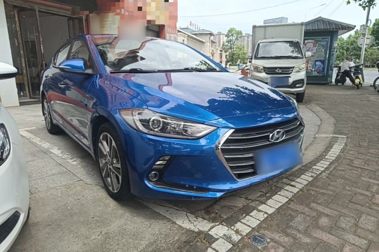 Used Hyundai Elantra (6th Generation / Lingdong) 2016 1.6L Automatic ZhiXuan – Elite Version Front Right 45 Deg