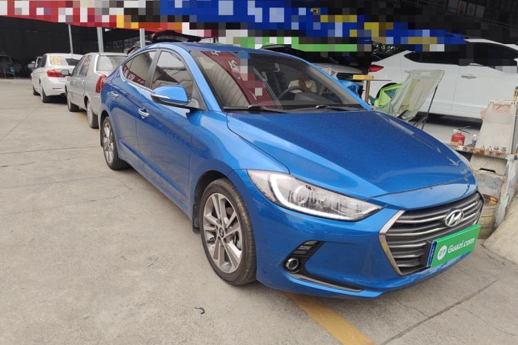 Used Hyundai Elantra (6th Generation / Lingdong) 2016 1.6L Automatic ZhiXuan – Elite Version Front Right 45 Deg