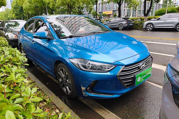 Used Hyundai Elantra (6th Generation / Lingdong) 2016 1.6L Automatic ZhiXuan – Elite Version Front Right 45 Deg