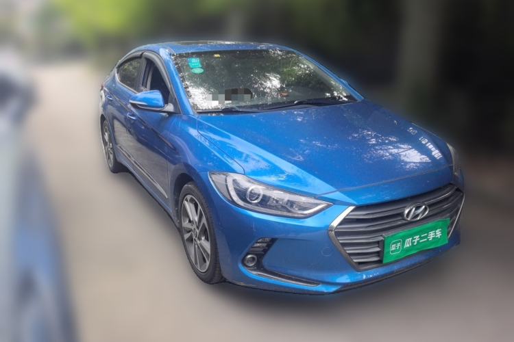 Used Hyundai Elantra (6th Generation / Lingdong) 2016 1.6L Automatic ZhiXuan – Elite Version Front Right 45 Deg
