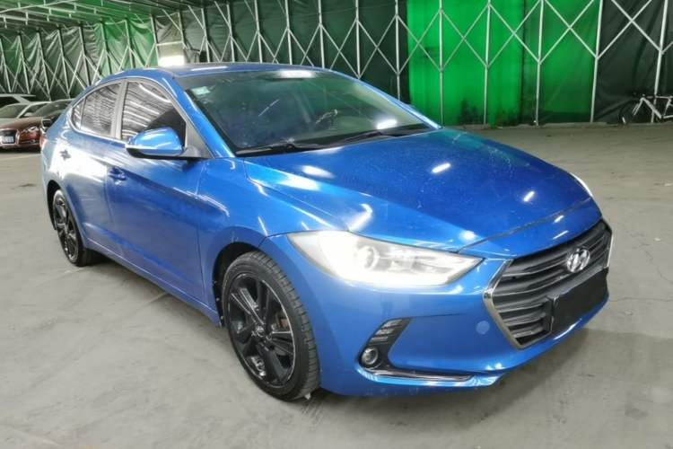 Used Hyundai Elantra (6th Generation / Lingdong) 2016 1.6L Automatic ZhiXuan – Elite Version Front Right 45 Deg