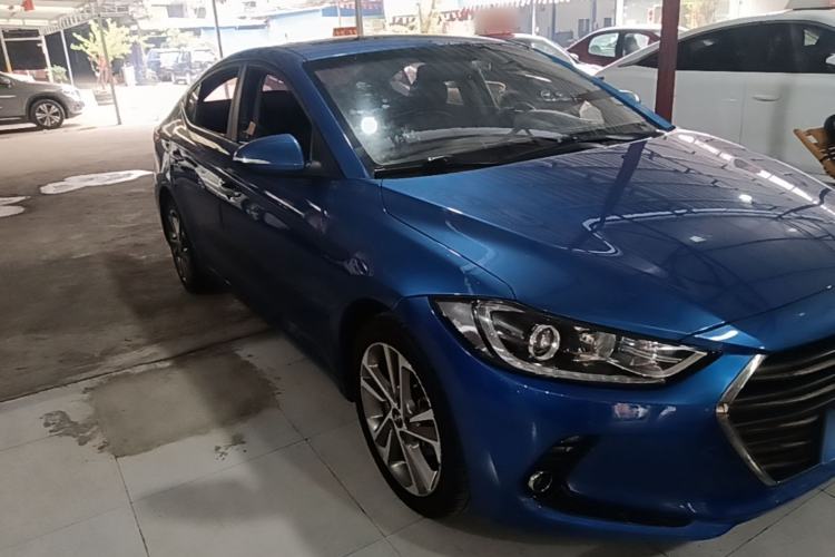 Used Hyundai Elantra (6th Generation / Lingdong) 2016 1.6L Automatic ZhiXuan – Elite Version Front Right 45 Deg