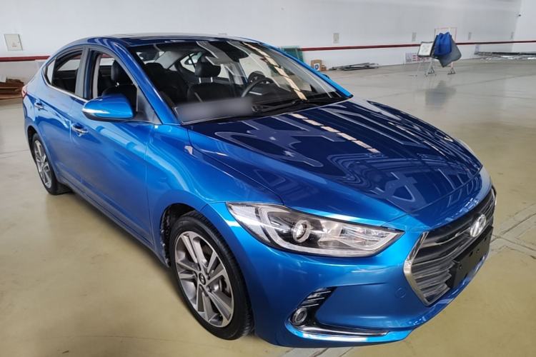 Used Hyundai Elantra (6th Generation / Lingdong) 2016 1.6L Automatic ZhiXuan – Elite Version Front Right 45 Deg