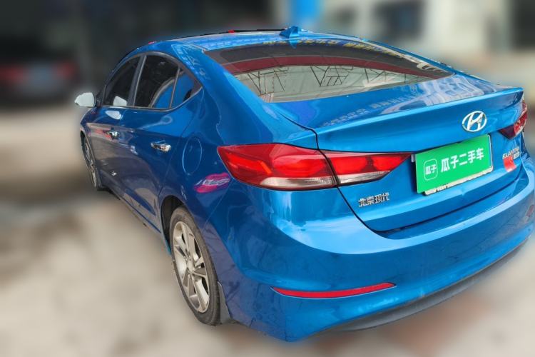 Used Hyundai Elantra (6th Generation / Lingdong) 2016 1.6L Automatic ZhiXuan – Elite Version Rear Left 45 Deg
