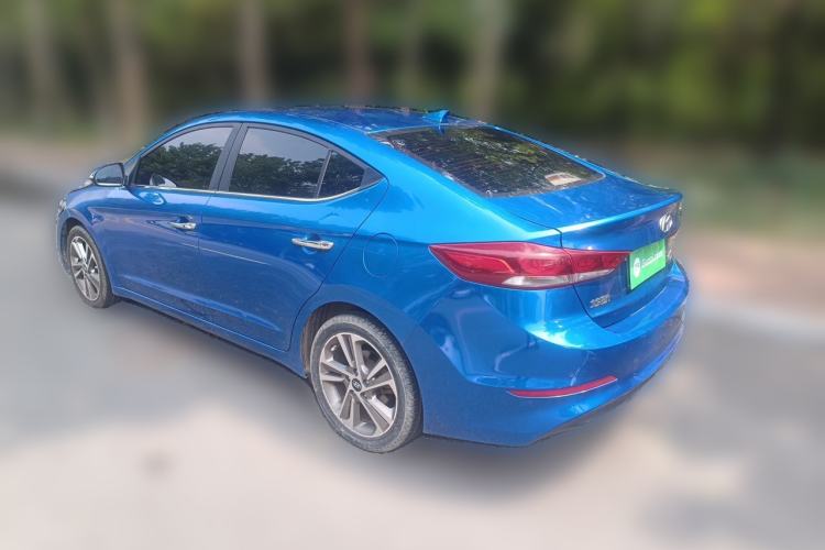 Used Hyundai Elantra (6th Generation / Lingdong) 2016 1.6L Automatic ZhiXuan · Luxury Version Rear Left 45 Deg