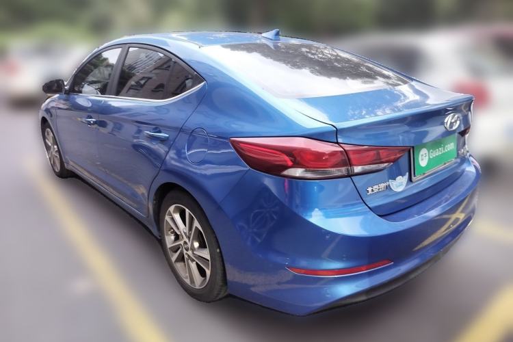 Used Hyundai Elantra (6th Generation / Lingdong) 2016 1.6L Automatic ZhiXuan – Elite Version Rear Left 45 Deg