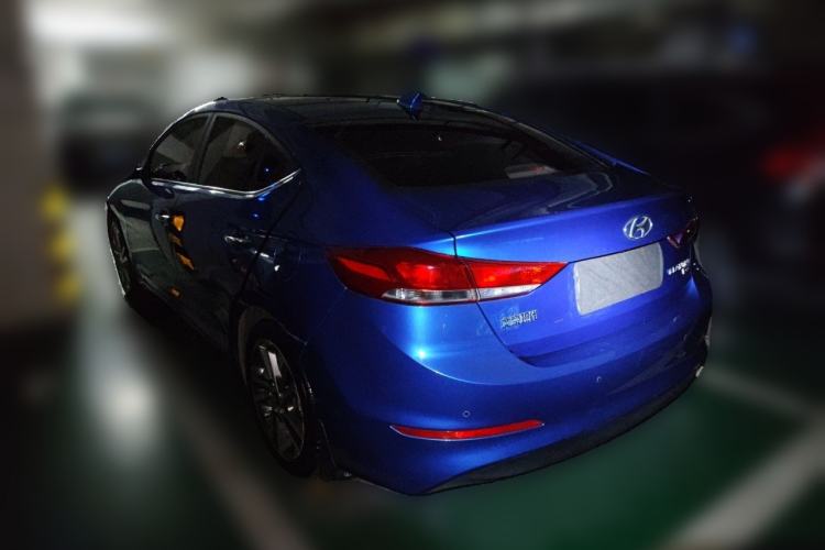 Used Hyundai Elantra (6th Generation / Lingdong) 2016 1.6L Automatic ZhiXuan – Elite Version Rear Left 45 Deg