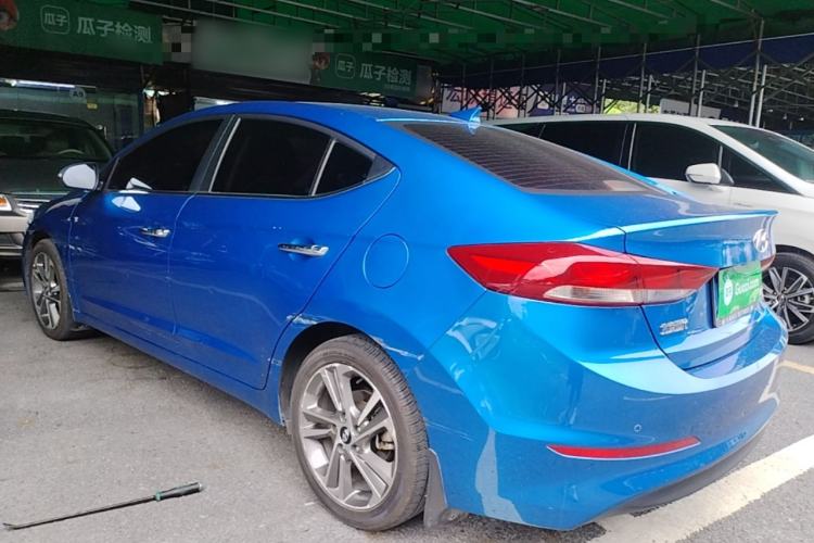Used Hyundai Elantra (6th Generation / Lingdong) 2016 1.6L Automatic ZhiXuan – Elite Version Rear Left 45 Deg
