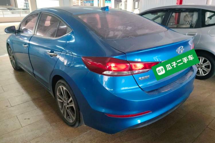 Used Hyundai Elantra (6th Generation / Lingdong) 2016 1.6L Automatic ZhiXuan – Elite Version Rear Left 45 Deg