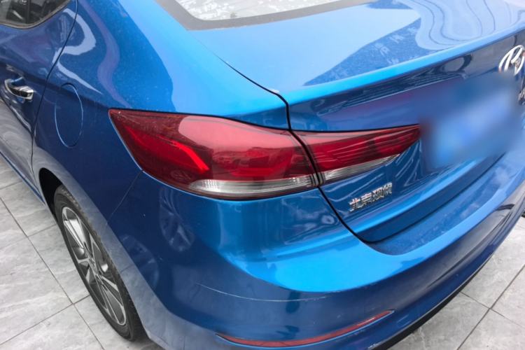 Used Hyundai Elantra (6th Generation / Lingdong) 2016 1.6L Automatic ZhiXuan – Elite Version Rear Left 45 Deg