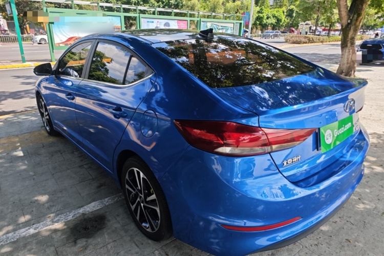 Used Hyundai Elantra (6th Generation / Lingdong) 2016 1.6L Automatic ZhiXuan – Elite Version Rear Left 45 Deg