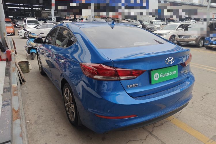 Used Hyundai Elantra (6th Generation / Lingdong) 2016 1.6L Automatic ZhiXuan – Elite Version Rear Left 45 Deg