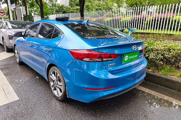 Used Hyundai Elantra (6th Generation / Lingdong) 2016 1.6L Automatic ZhiXuan – Elite Version Rear Left 45 Deg