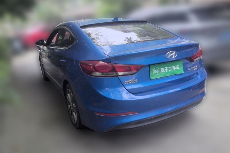 Used Hyundai Elantra (6th Generation / Lingdong) 2016 1.6L Automatic ZhiXuan – Elite Version Rear Left 45 Deg