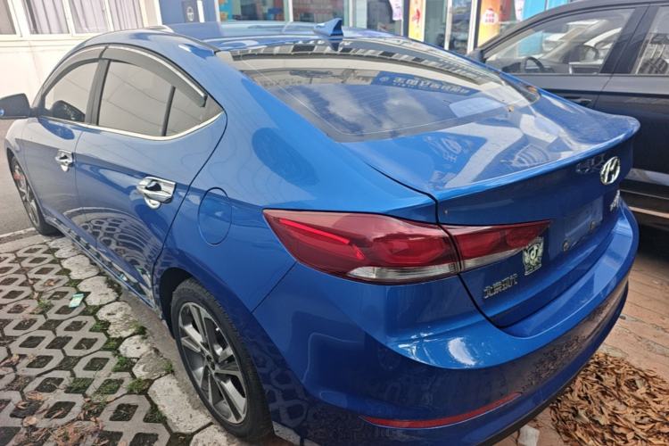 Used Hyundai Elantra (6th Generation / Lingdong) 2016 1.6L Automatic ZhiXuan – Elite Version Rear Left 45 Deg