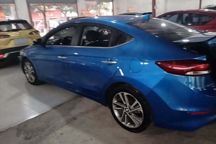 Used Hyundai Elantra (6th Generation / Lingdong) 2016 1.6L Automatic ZhiXuan – Elite Version Rear Left 45 Deg