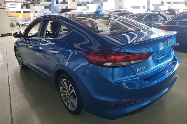 Used Hyundai Elantra (6th Generation / Lingdong) 2016 1.6L Automatic ZhiXuan – Elite Version Rear Left 45 Deg