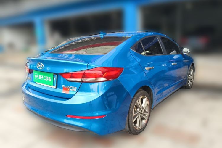 Used Hyundai Elantra (6th Generation / Lingdong) 2016 1.6L Automatic ZhiXuan – Elite Version Rear Right 45 Deg