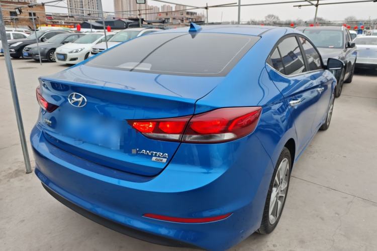 Used Hyundai Elantra (6th Generation / Lingdong) 2016 1.6L Automatic ZhiXuan – Elite Version Rear Right 45 Deg
