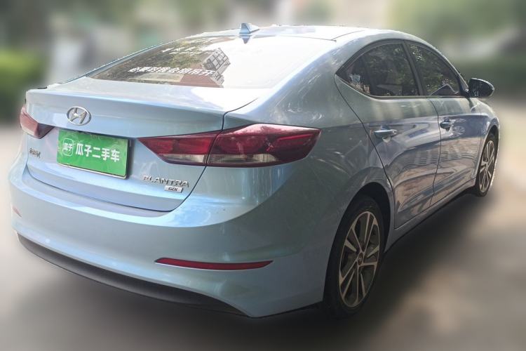 Used Hyundai Elantra (6th Generation / Lingdong) 2016 1.6L Automatic ZhiXuan – Elite Version Rear Right 45 Deg