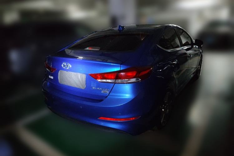 Used Hyundai Elantra (6th Generation / Lingdong) 2016 1.6L Automatic ZhiXuan – Elite Version Rear Right 45 Deg