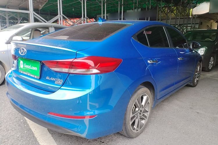 Used Hyundai Elantra (6th Generation / Lingdong) 2016 1.6L Automatic ZhiXuan – Elite Version Rear Right 45 Deg