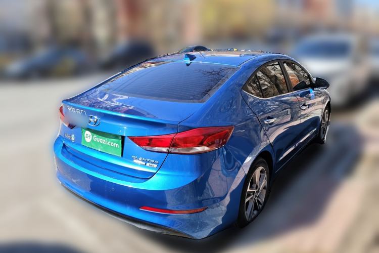 Used Hyundai Elantra (6th Generation / Lingdong) 2016 1.6L Automatic ZhiXuan – Elite Version Rear Right 45 Deg