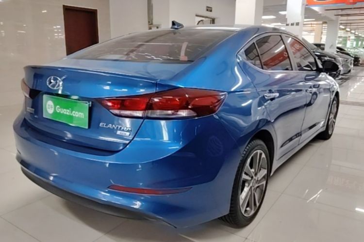 Used Hyundai Elantra (6th Generation / Lingdong) 2016 1.6L Automatic ZhiXuan – Elite Version Rear Right 45 Deg