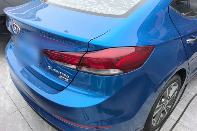 Used Hyundai Elantra (6th Generation / Lingdong) 2016 1.6L Automatic ZhiXuan – Elite Version Rear Right 45 Deg