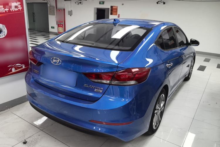 Used Hyundai Elantra (6th Generation / Lingdong) 2016 1.6L Automatic ZhiXuan – Elite Version Rear Right 45 Deg