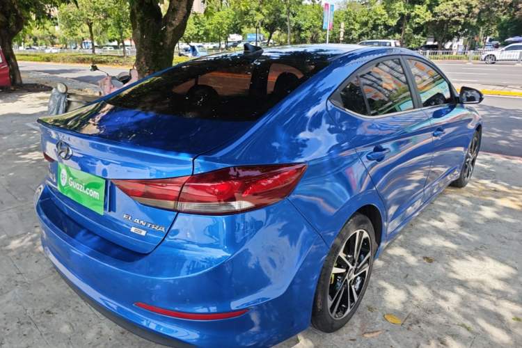 Used Hyundai Elantra (6th Generation / Lingdong) 2016 1.6L Automatic ZhiXuan – Elite Version Rear Right 45 Deg