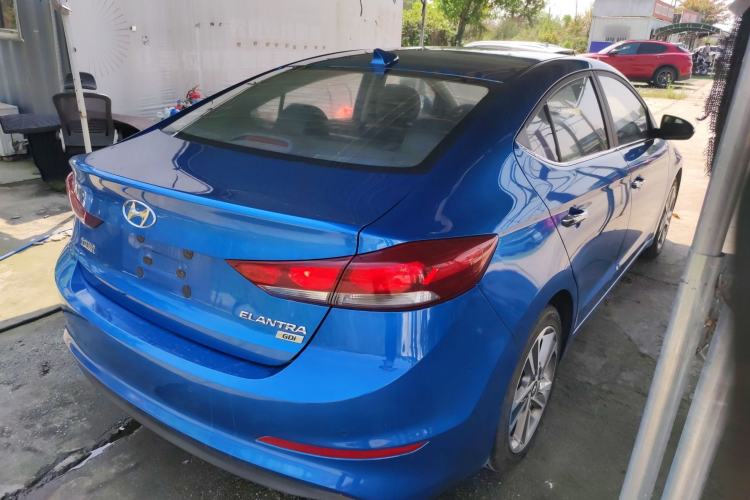 Used Hyundai Elantra (6th Generation / Lingdong) 2016 1.6L Automatic ZhiXuan – Elite Version Rear Right 45 Deg
