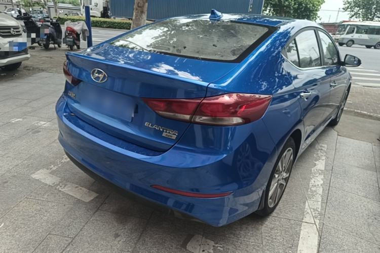 Used Hyundai Elantra (6th Generation / Lingdong) 2016 1.6L Automatic ZhiXuan – Elite Version Rear Right 45 Deg