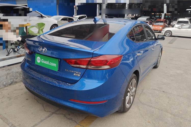 Used Hyundai Elantra (6th Generation / Lingdong) 2016 1.6L Automatic ZhiXuan – Elite Version Rear Right 45 Deg