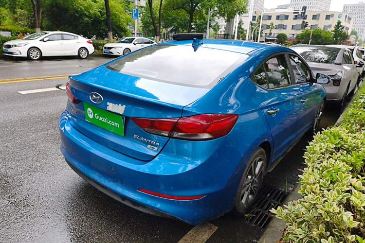 Used Hyundai Elantra (6th Generation / Lingdong) 2016 1.6L Automatic ZhiXuan – Elite Version Rear Right 45 Deg