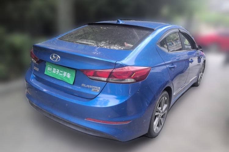 Used Hyundai Elantra (6th Generation / Lingdong) 2016 1.6L Automatic ZhiXuan – Elite Version Rear Right 45 Deg