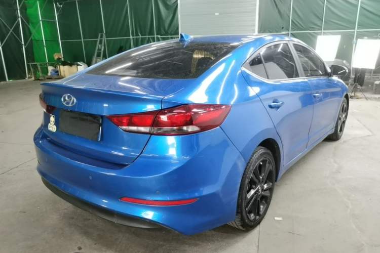 Used Hyundai Elantra (6th Generation / Lingdong) 2016 1.6L Automatic ZhiXuan – Elite Version Rear Right 45 Deg