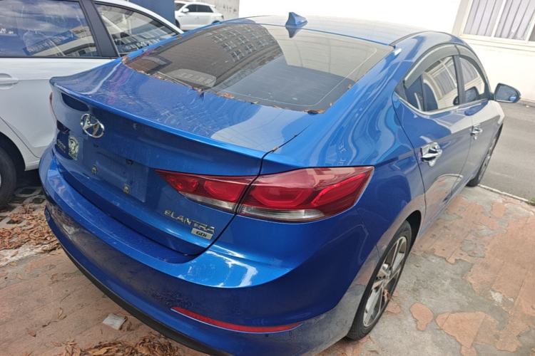Used Hyundai Elantra (6th Generation / Lingdong) 2016 1.6L Automatic ZhiXuan – Elite Version Rear Right 45 Deg
