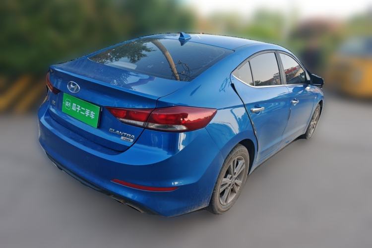 Used Hyundai Elantra (6th Generation / Lingdong) 2016 1.4T Dual-Clutch Xuan Dong·Elite Version Rear Right 45 Deg