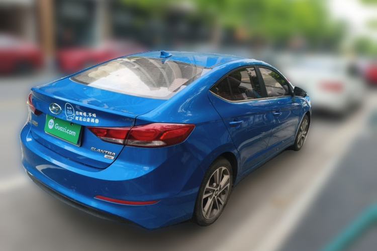 Used Hyundai Elantra (6th Generation / Lingdong) 2016 1.6L Automatic ZhiXuan – Elite Version Rear Right 45 Deg