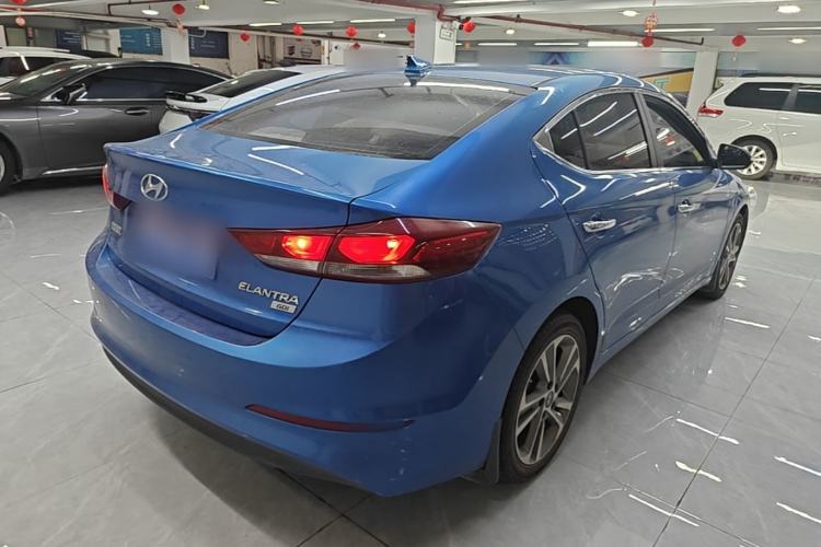 Used Hyundai Elantra (6th Generation / Lingdong) 2016 1.6L Automatic ZhiXuan – Elite Version Rear Right 45 Deg
