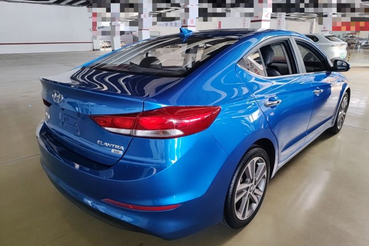 Used Hyundai Elantra (6th Generation / Lingdong) 2016 1.6L Automatic ZhiXuan – Elite Version Rear Right 45 Deg