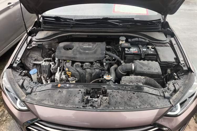 Used Hyundai Elantra (6th Generation / Lingdong) 2016 1.6L Automatic ZhiXuan – Elite Version Engine Bay