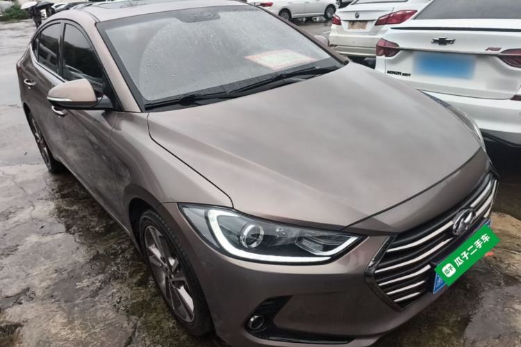 Used Hyundai Elantra (6th Generation / Lingdong) 2016 1.6L Automatic ZhiXuan – Elite Version Front Right 45 Deg